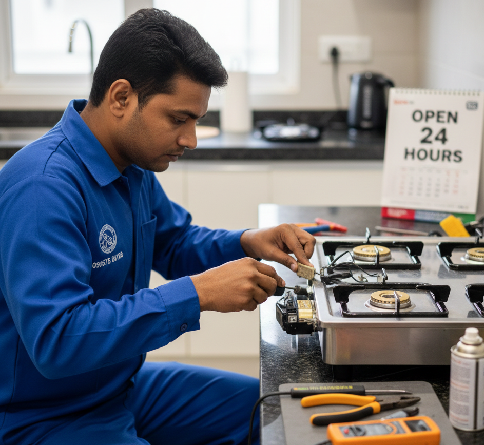 Glen Chimney, Hob-Gas Service Jaipur